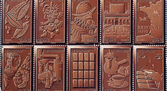 chocolate-stamps